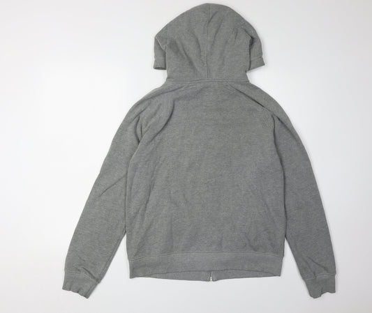 O'Neill Grey Unisex Hoodie M Full Zip Casual