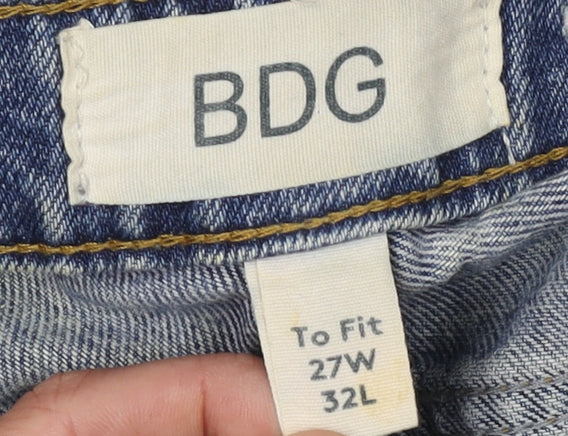 BDG Women's Blue Straight Denim Jeans Size 8