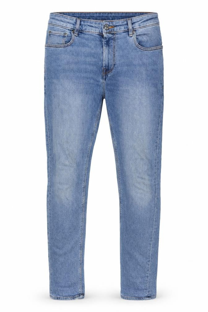 Front view of ASOS Design Men's Blue Skinny Jeans