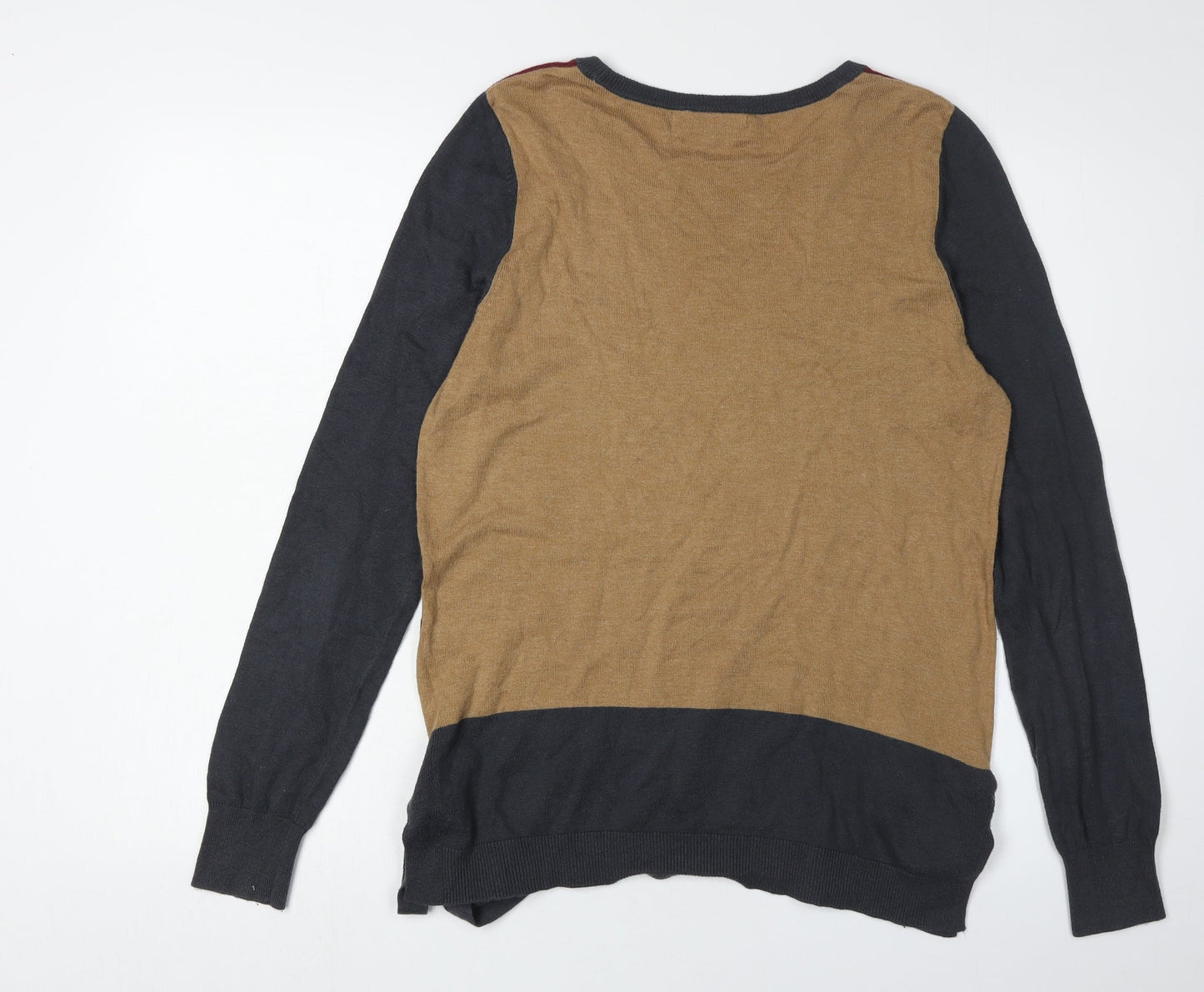 Next Women's Multicoloured Knit Pullover Jumper Size 10