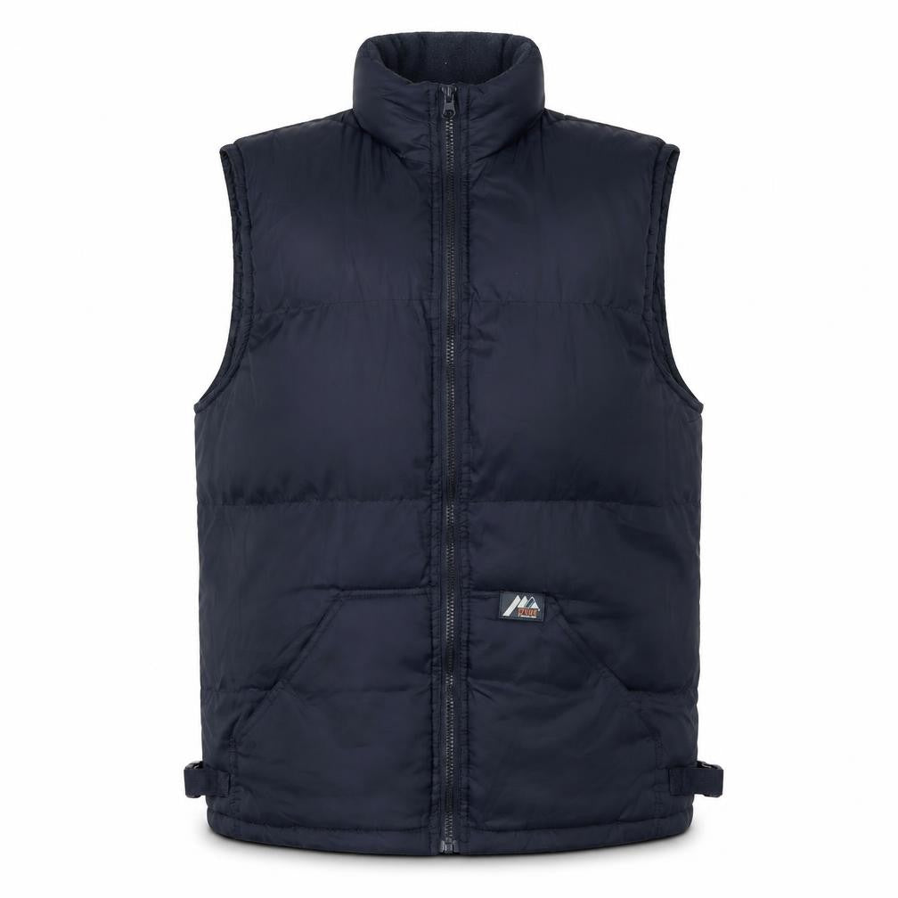 Duke London Men's Blue Padded Waistcoat, Size S, Casual