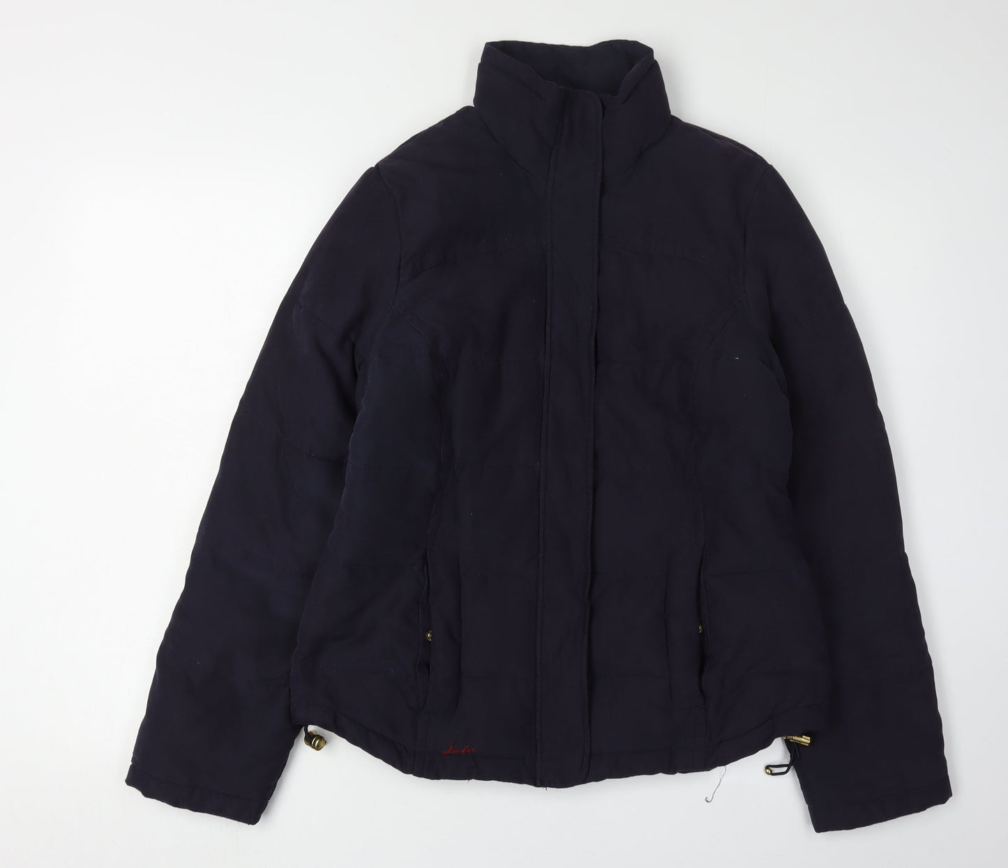 Joules Women's Navy Blue Jacket Size 10