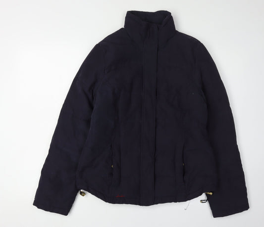 Joules Women's Navy Blue Jacket Size 10