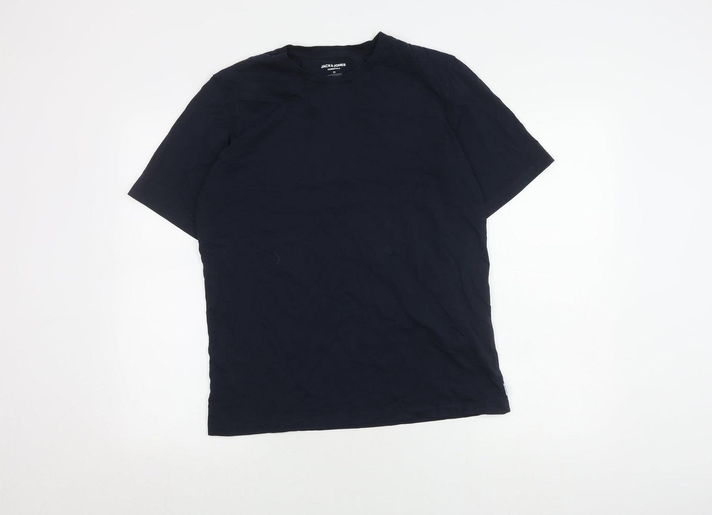 Jack & Jones Men's Blue M Organic Cotton T-Shirt