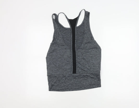 Nike Women's Grey Athletic Tank Top Size S