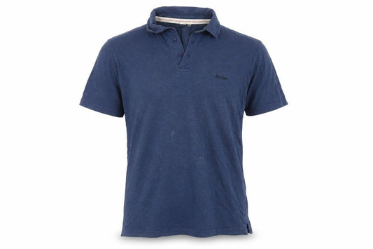 Lee Cooper Men's Blue Polo Shirt - Size M