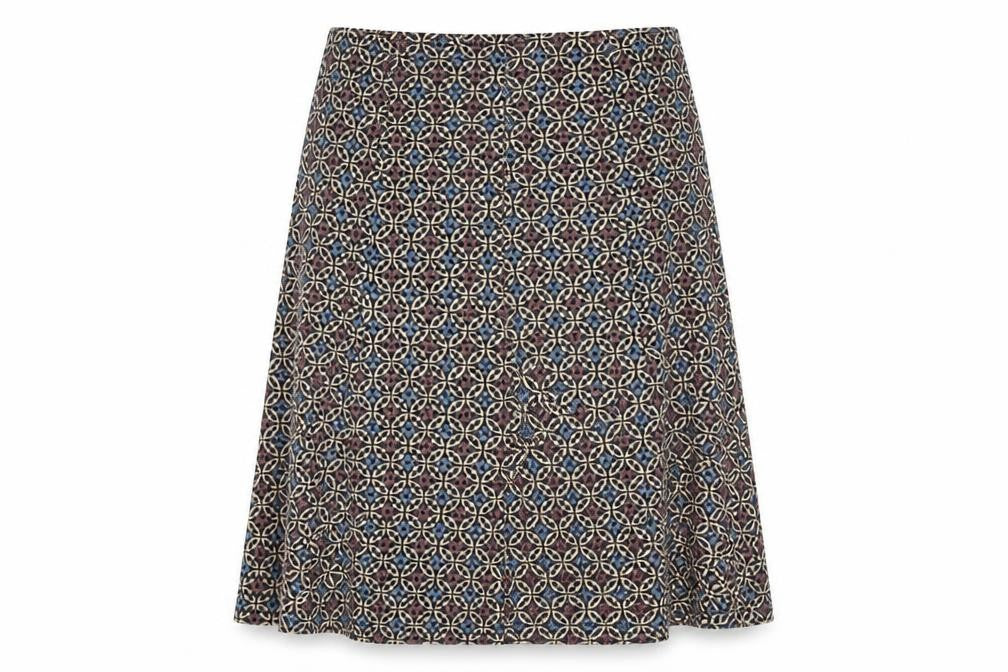 Marks and Spencer Women's A-Line Skirt, Size 14, Multicoloured