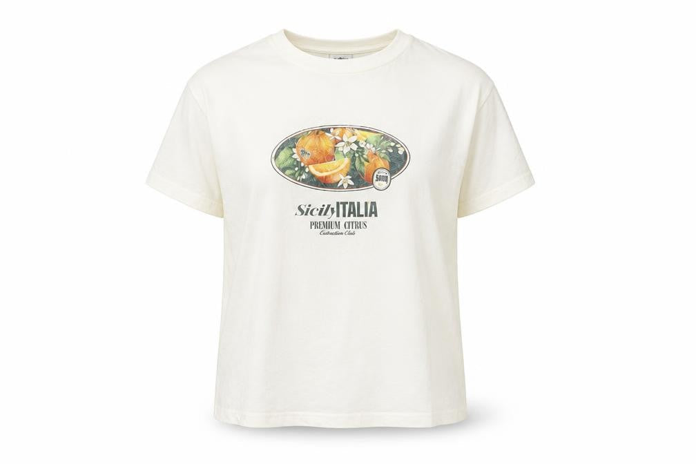Divided Women’s White Graphic T-Shirt Size 12 Cotton