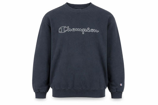 Mens UK L Regular Champion Blue Pullover Sweatshirt
