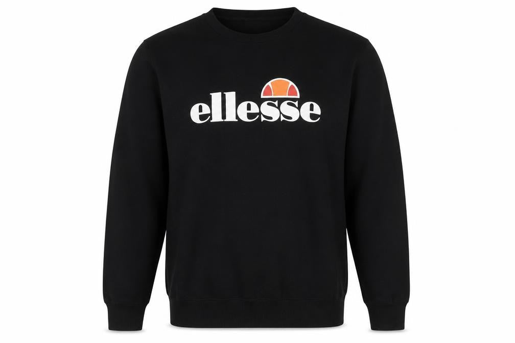 Ellesse Black Womens Sweatshirt Size 12 Pullover Logo