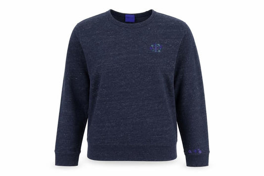 Unisex Adults UK M Regular Champion Blue Pullover Sweatshirt
