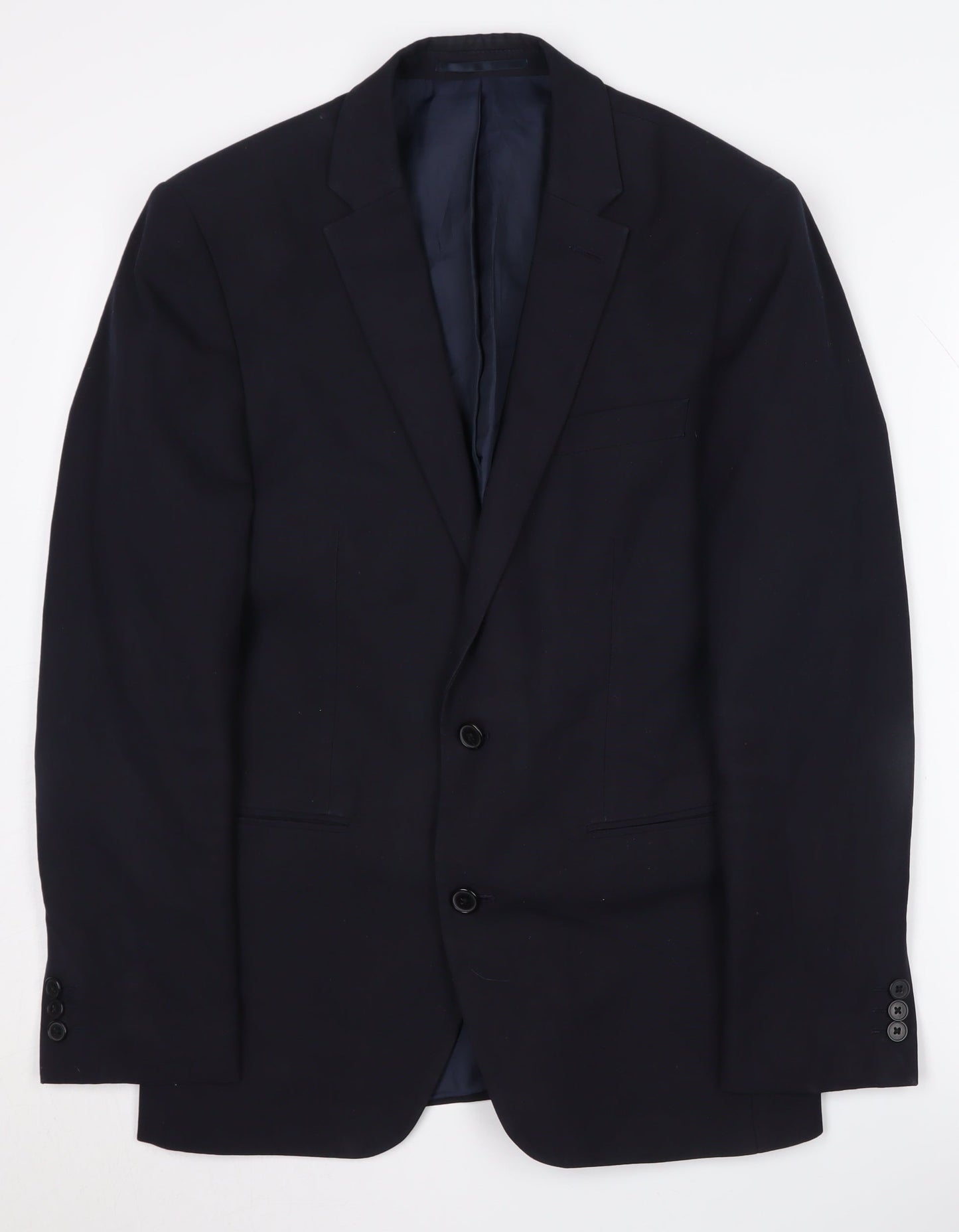 Debenhams Men's Blue Blazer 36 Regular Fit Business