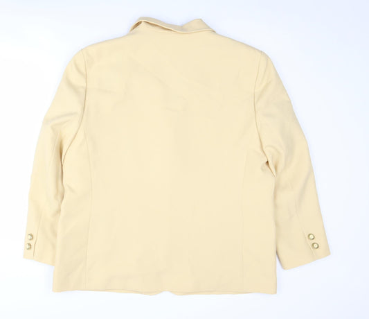 Eastex Women's Beige Suit Jacket Size 18