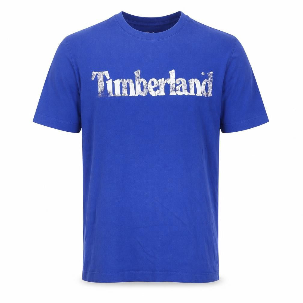 Mens UK Size M Timberland Blue  Cotton T-Shirt