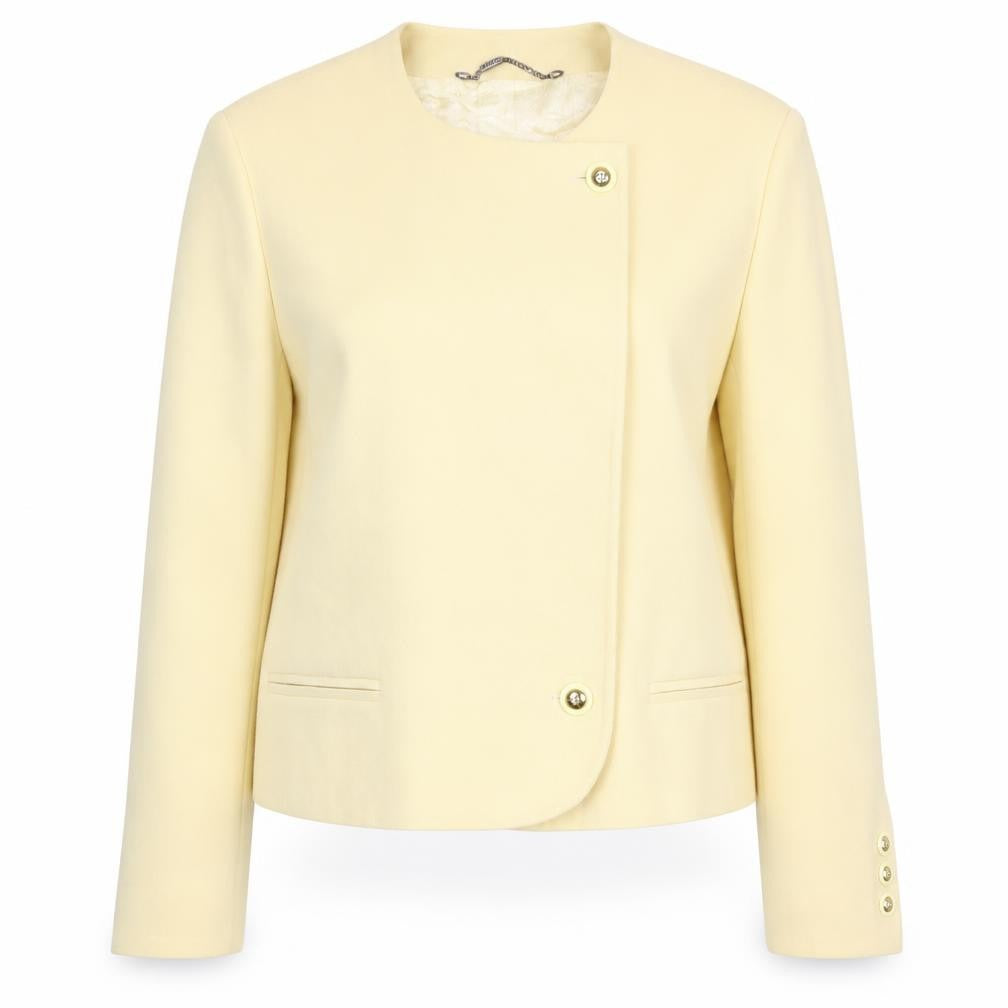 Hucke Mode Ivory Women's Blazer Size 14