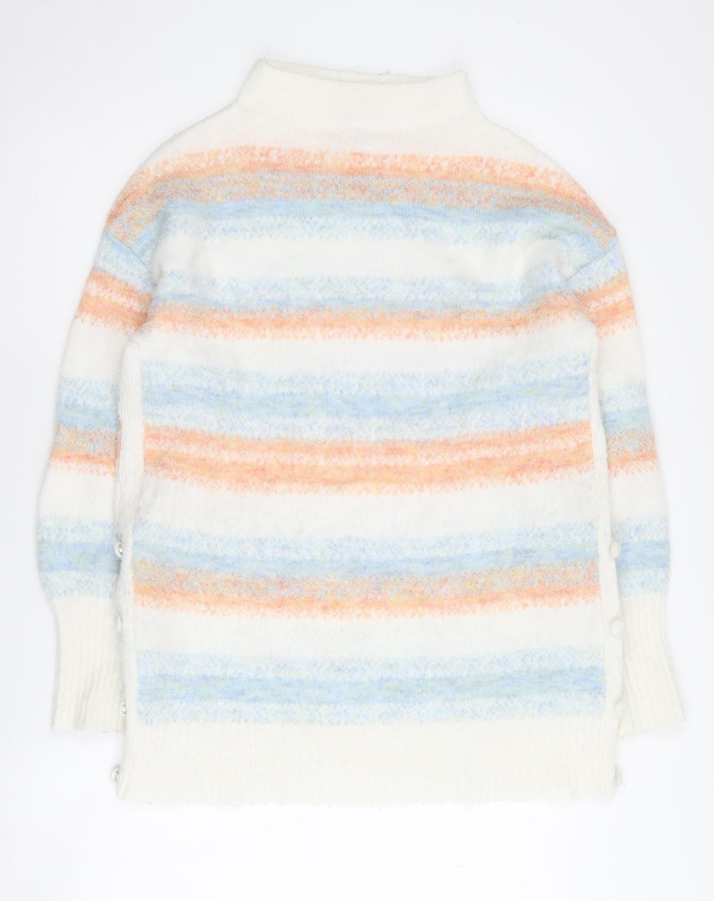 Monsoon Women's Multicoloured Striped Knit Jumper M