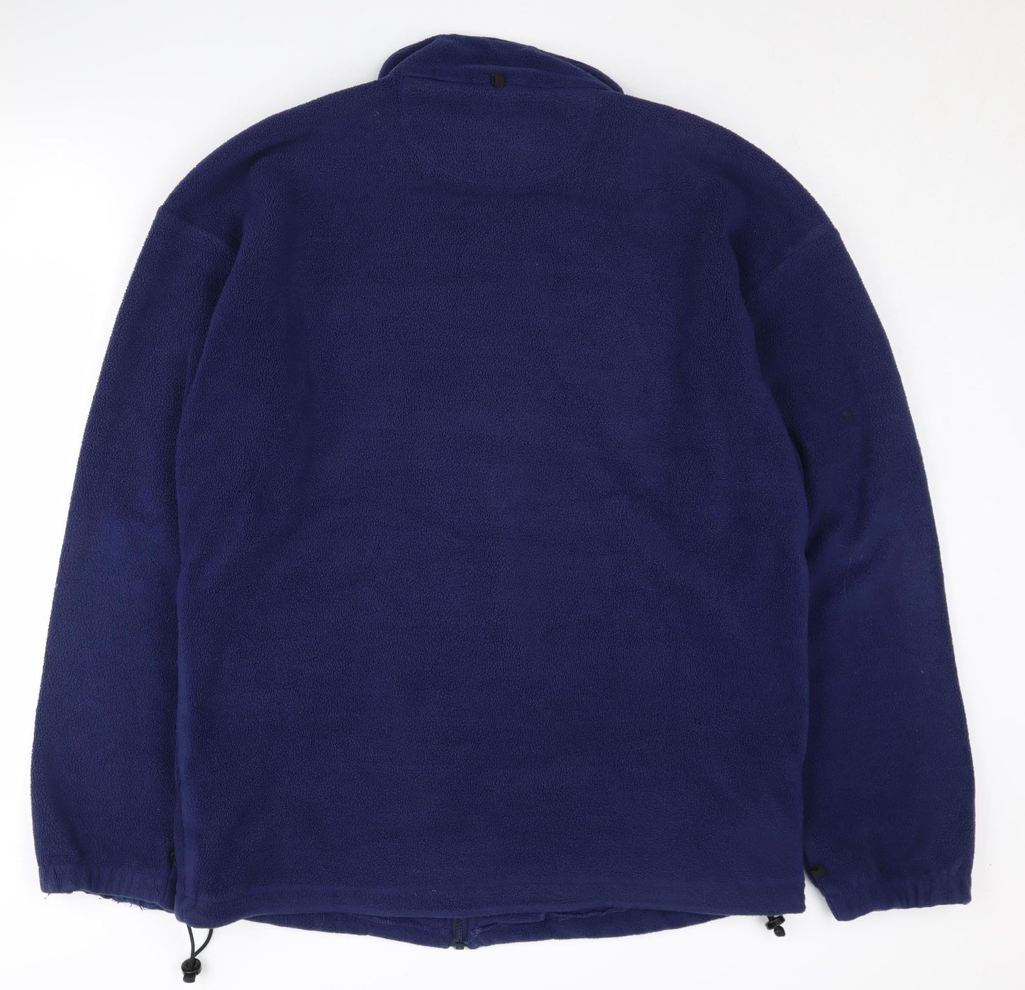 Peter Storm Men's Blue Fleece L Zip Jacket, Waterproof L