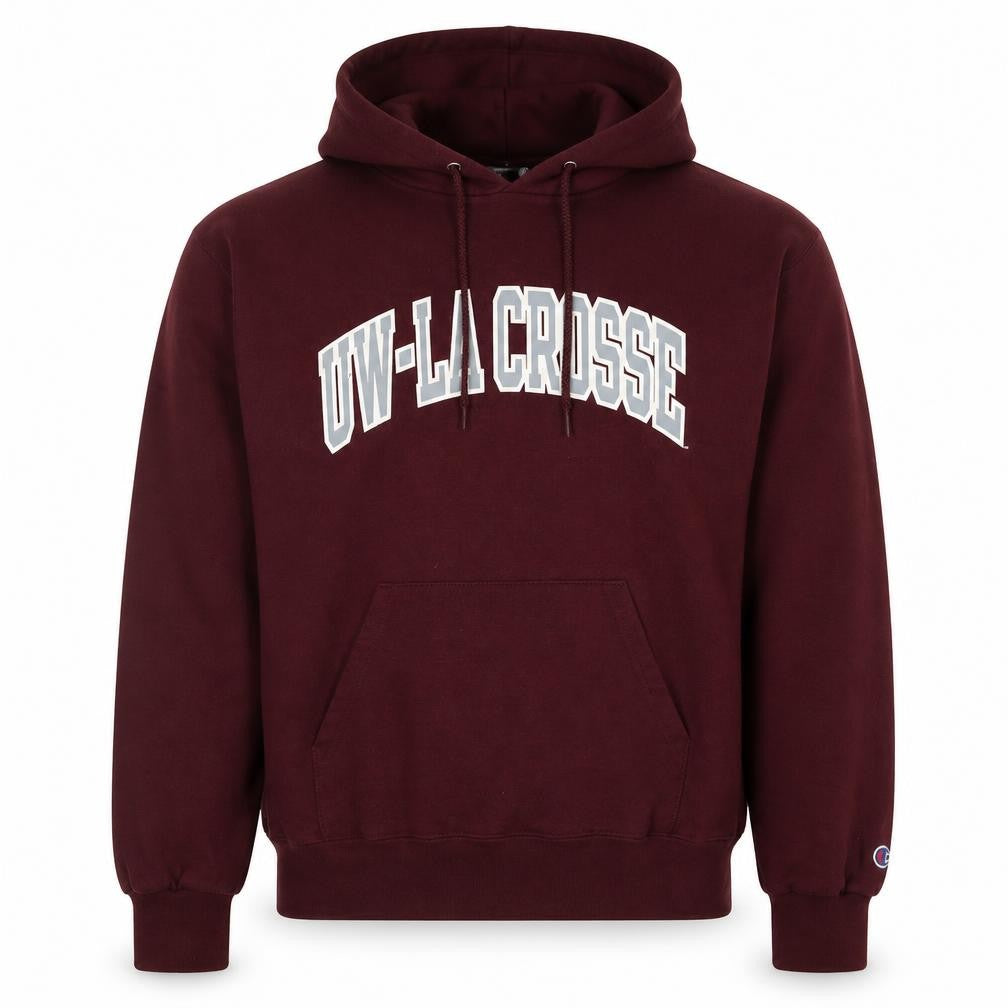 Mens UK S Regular Champion Red Pullover Hoodie