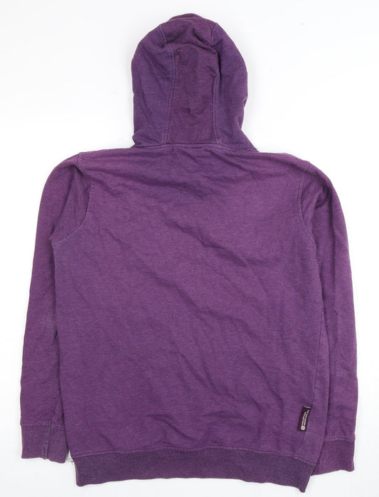 Mountain Warehouse Unisex Purple Hoodie Size 12