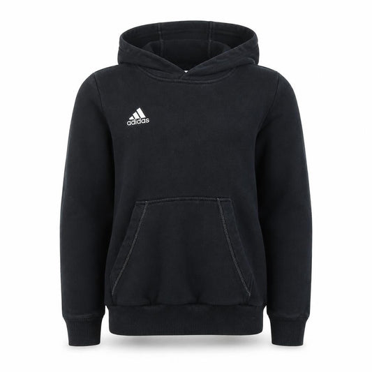 Adidas Boys Black Pullover Hoodie 11-12 Years