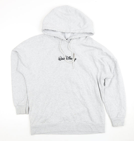 George Women's Grey Hoodie S Walt Disney Mickey Mouse Casual