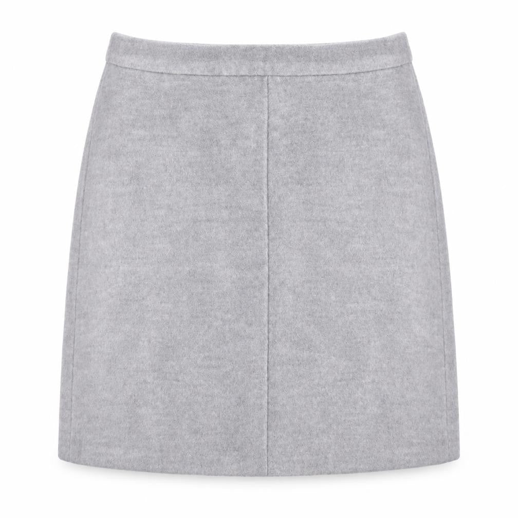 Marks and Spencer Women's Grey Pencil Skirt, Size 8