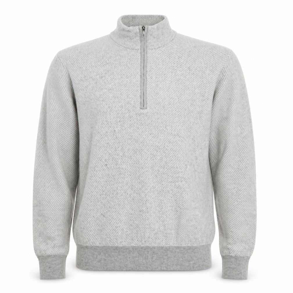Hart Schaffner Marx XL Grey Full Zip Men's Jumper