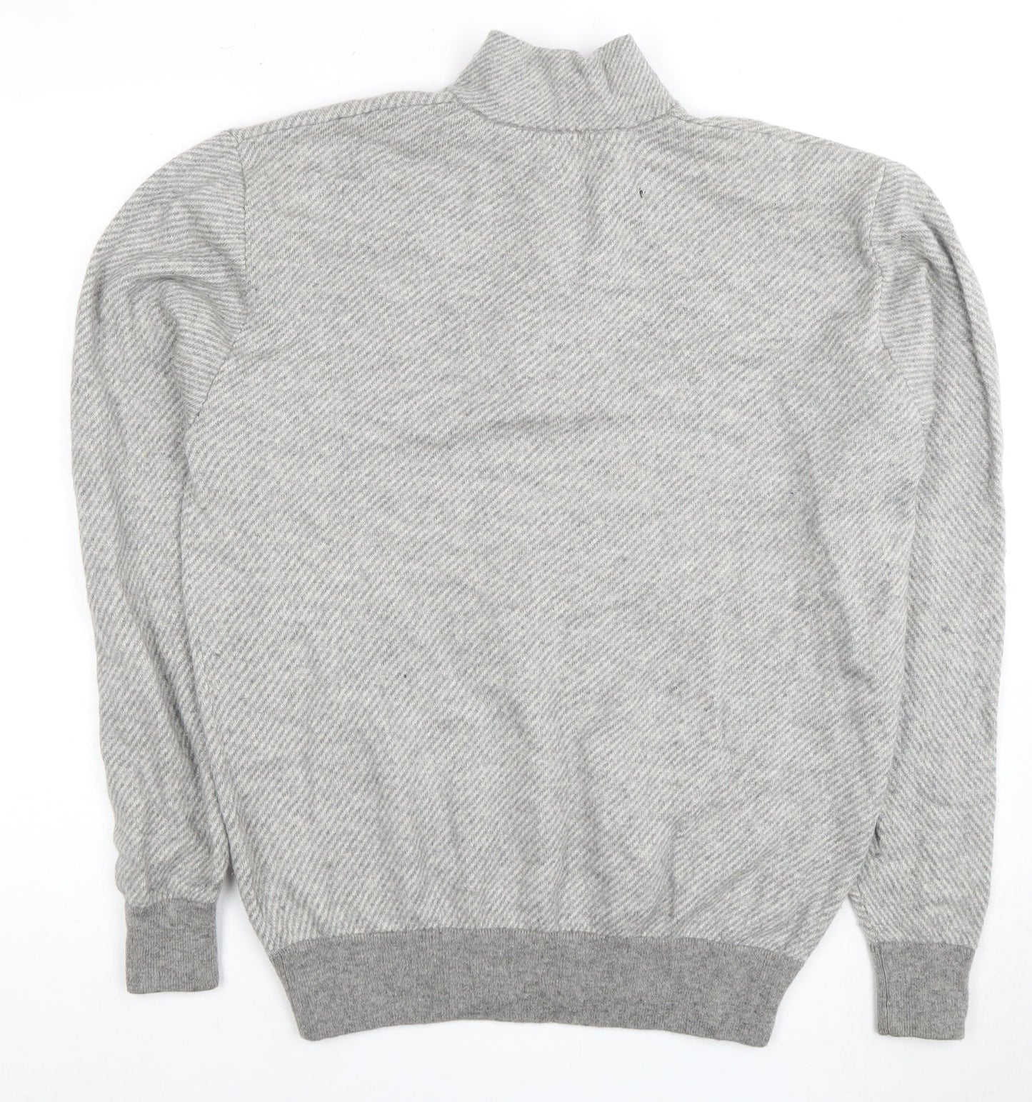 Hart Schaffner Marx XL Grey Full Zip Men's Jumper