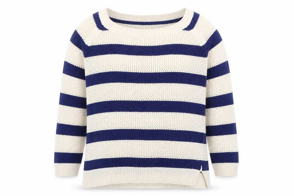 Womens UK 8 Relaxed mamas & papas Multicoloured Pullover Open-Knit