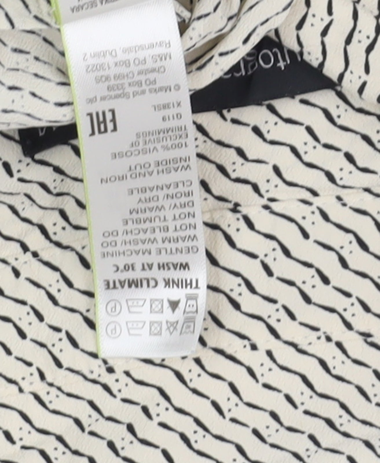 Marks and Spencer Women's Ivory Button-Up Shirt Size 14
