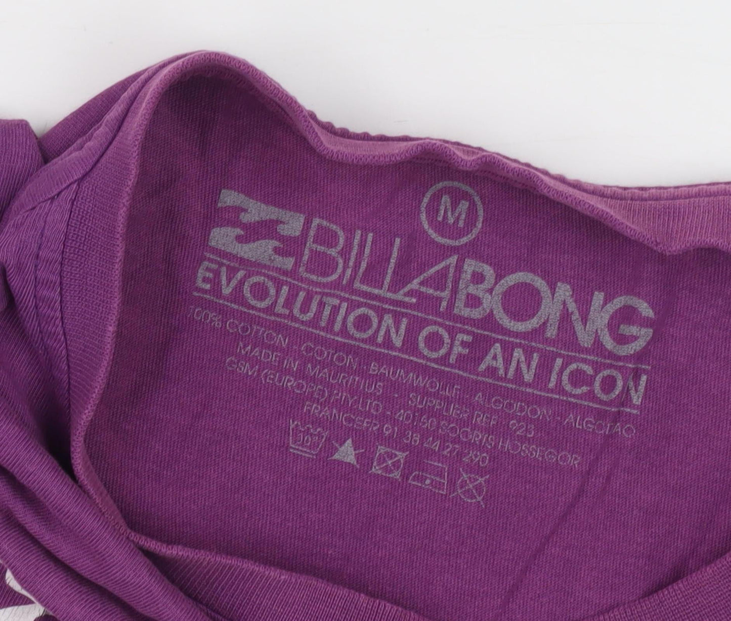 Billabong Men's Purple Graphic Print T-Shirt M