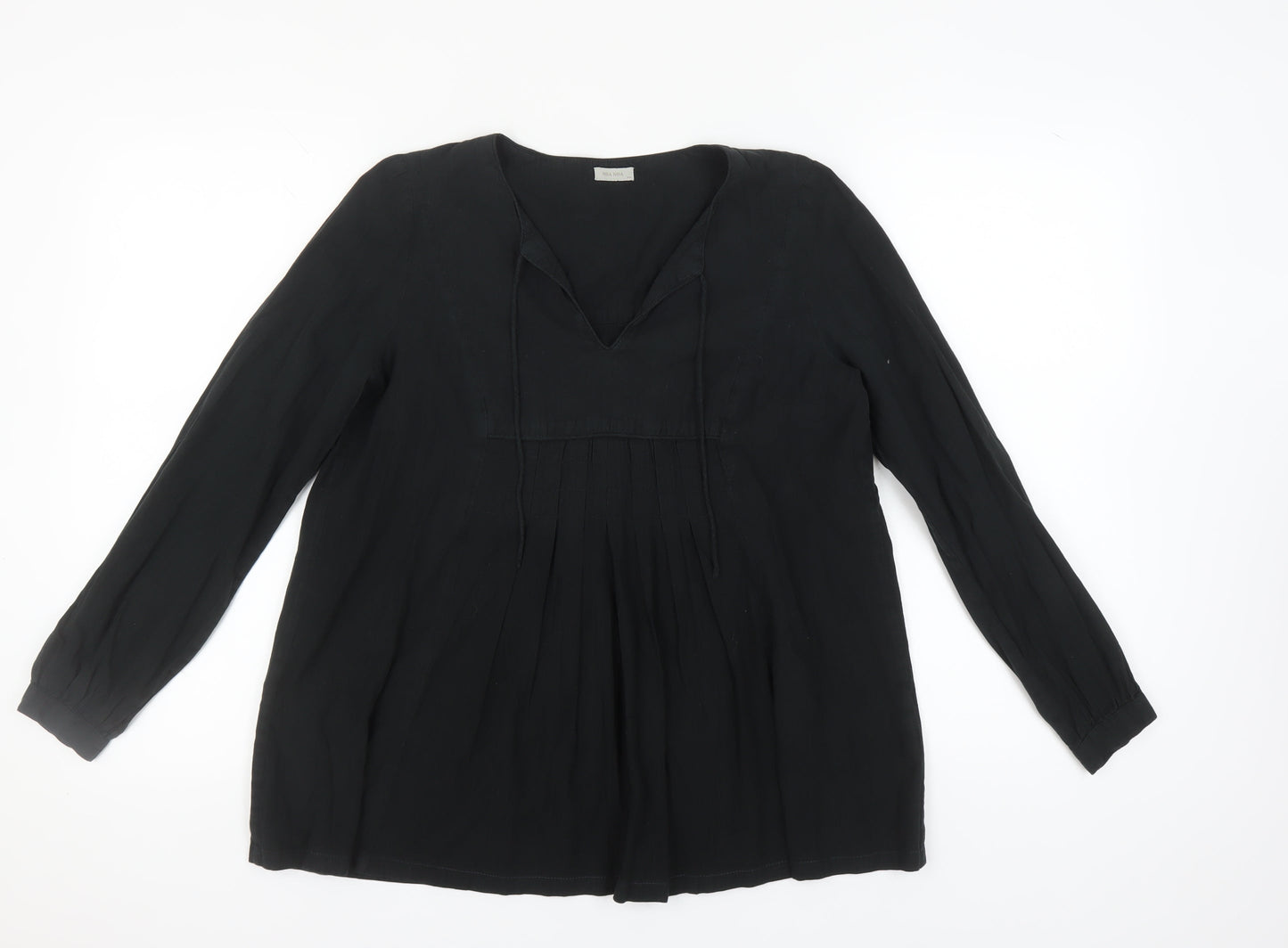 Noa Noa Women's Black Long Sleeve Top XS