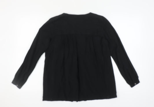 Noa Noa Women's Black Long Sleeve Top XS