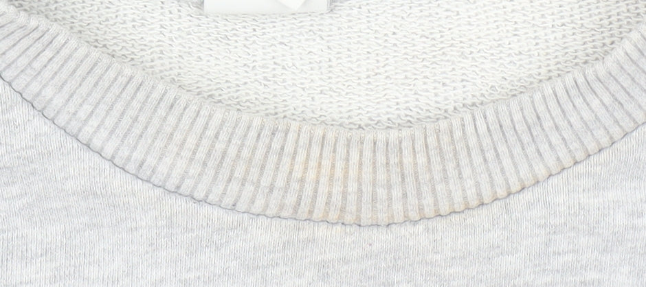 Hugo Boss Grey Crew Neck Unisex Sweatshirt M