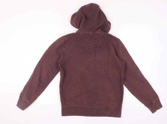 FatFace Men's Brown Full Zip Hoodie S