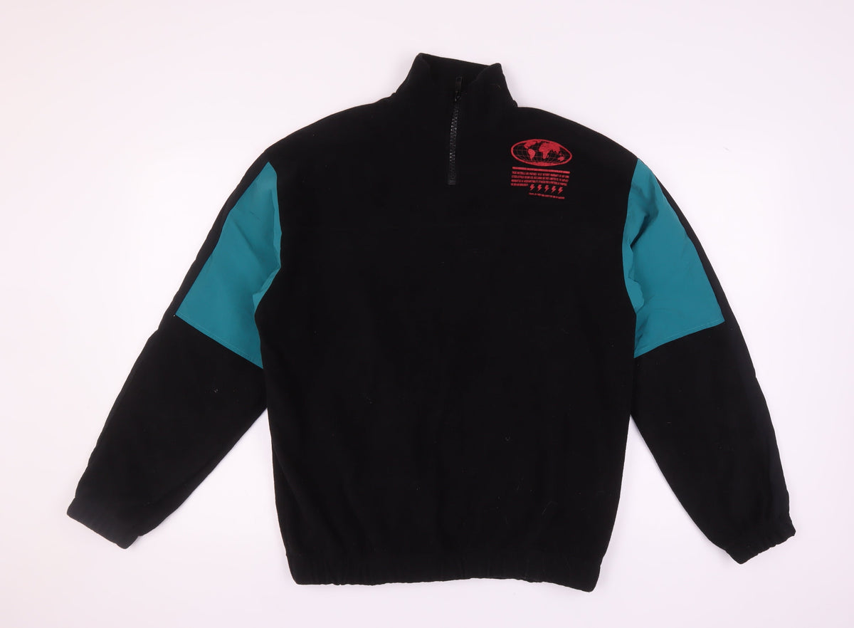 Additional front view of ASOS Men's XS Black Fleece Sweatshirt