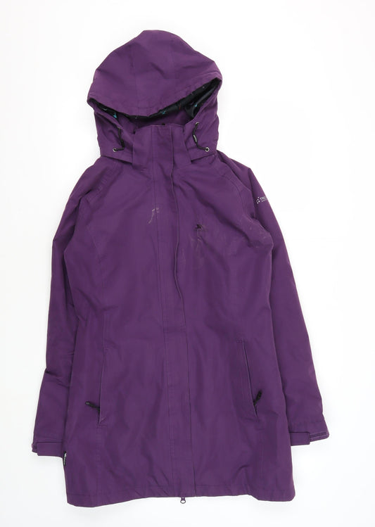 Trespass Women's XS Purple Waterproof Jacket