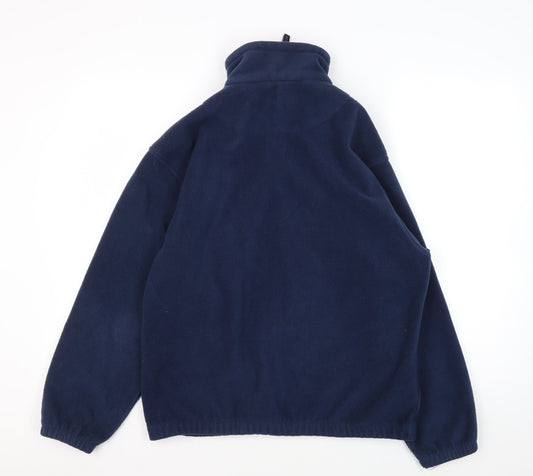 Snowgoose Boys Blue Fleece Jacket Size 13 Winter Casual