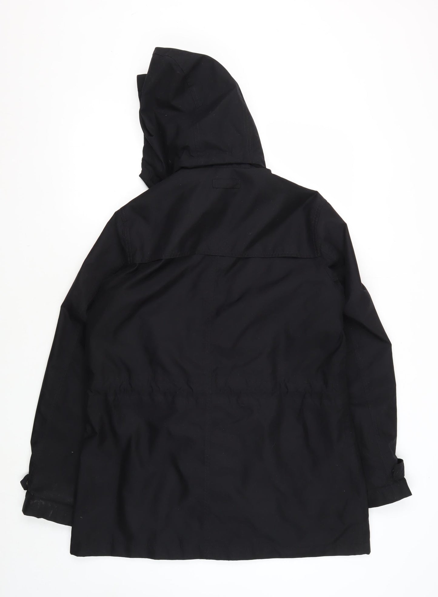 Lands' End Women's Black Anorak Jacket Size M