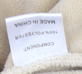 Hugo Boss Men Beige 1/2 Zip Sweatshirt S