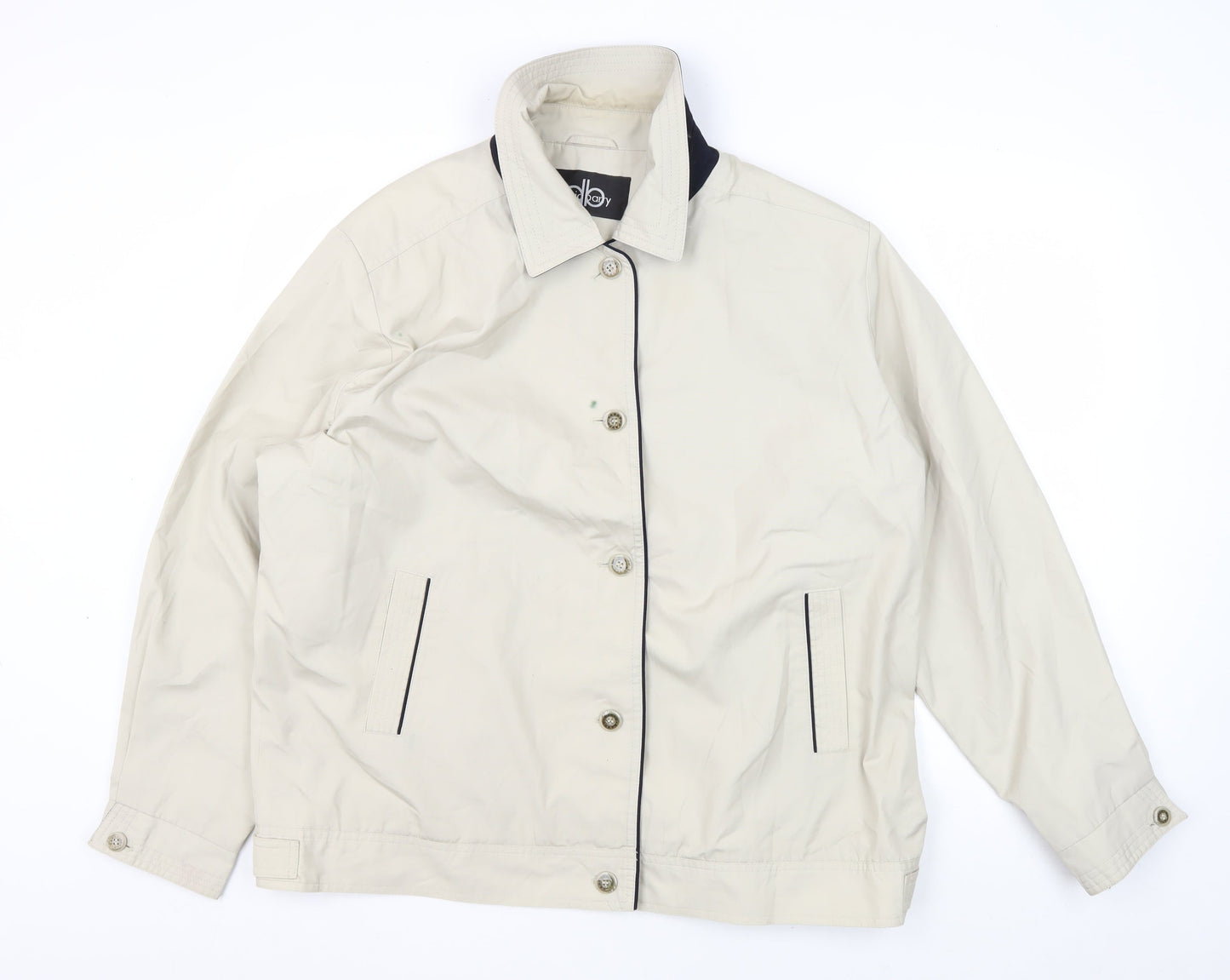 David Barry Women's Beige Jacket Size 22