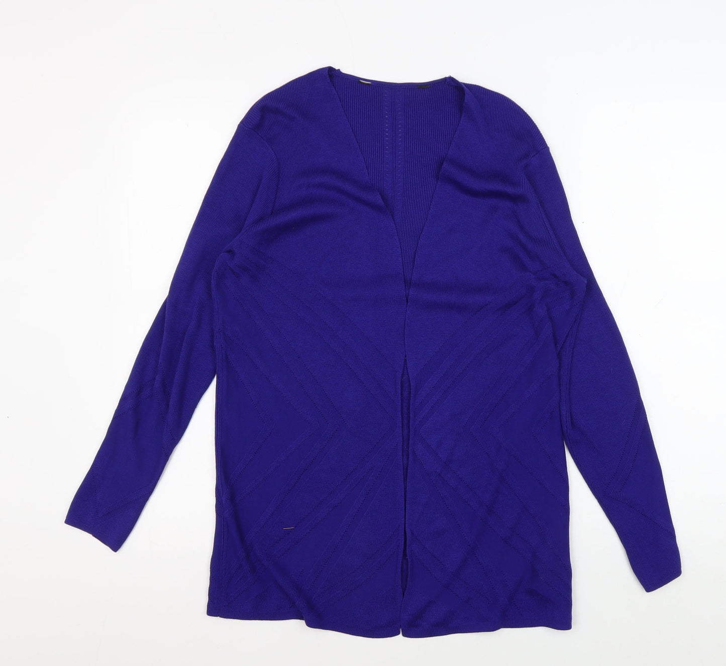 Debenhams Women's Blue Cardigan Size 14 V-Neck