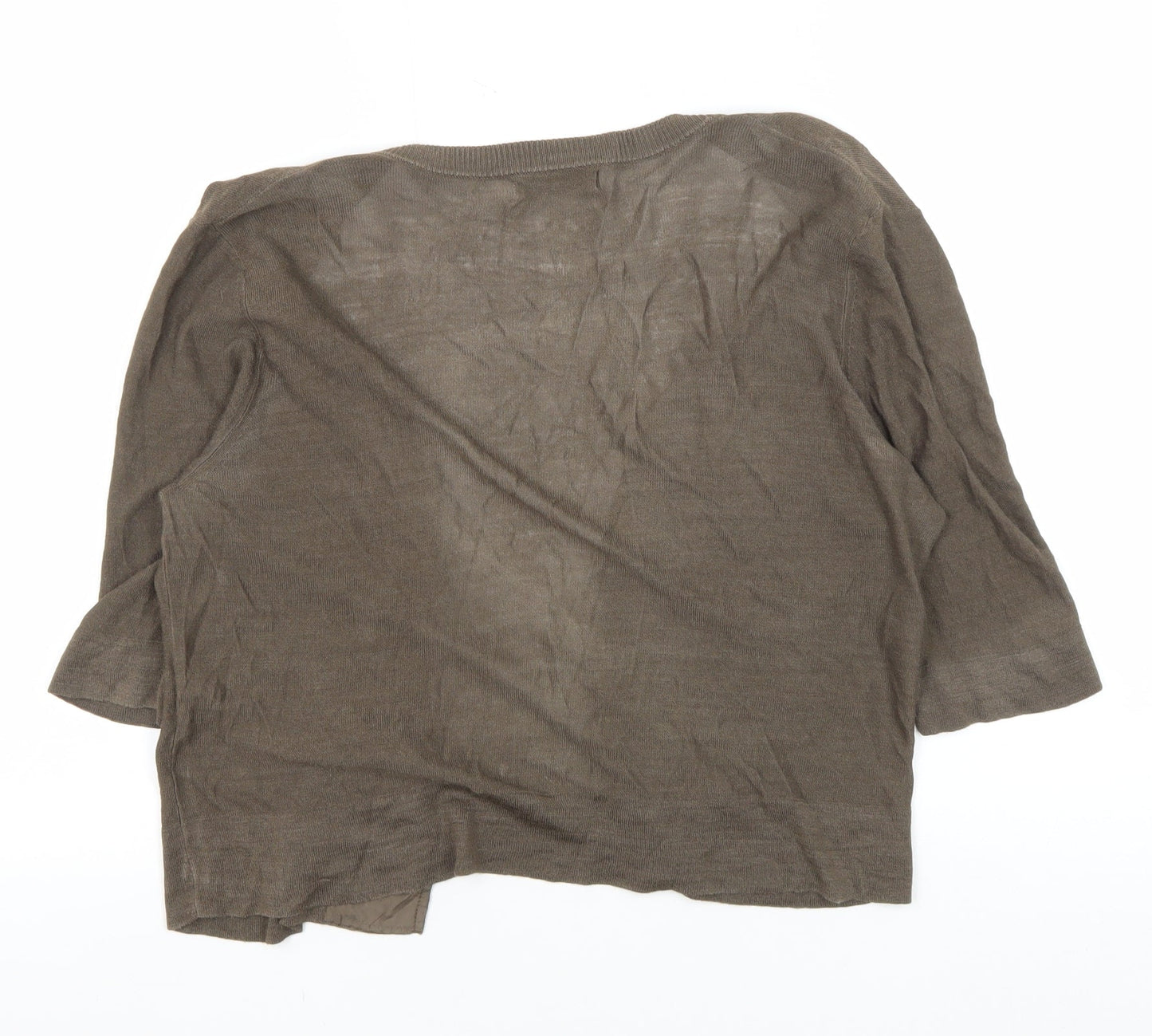 Windsmoor Women's Brown Silk Cardigan, Size M