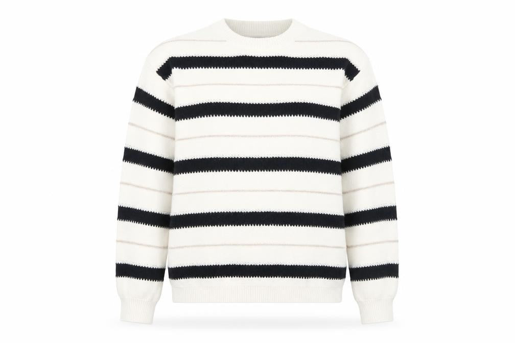 Marks and Spencer Women's M Striped Pullover Jumper