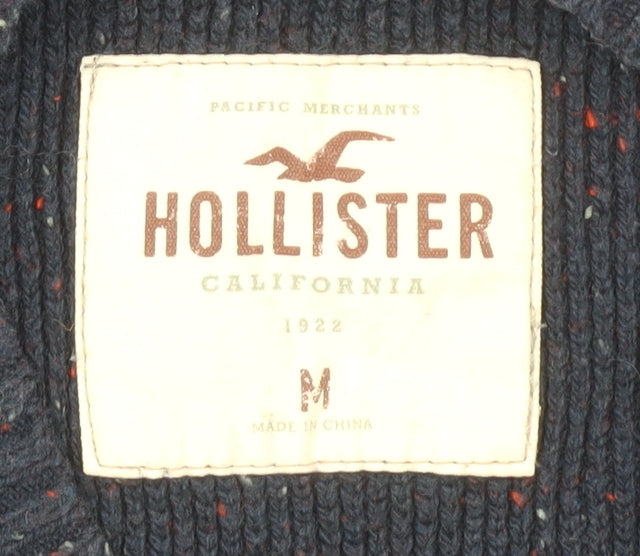 Hollister Men's Blue Pullover Jumper M