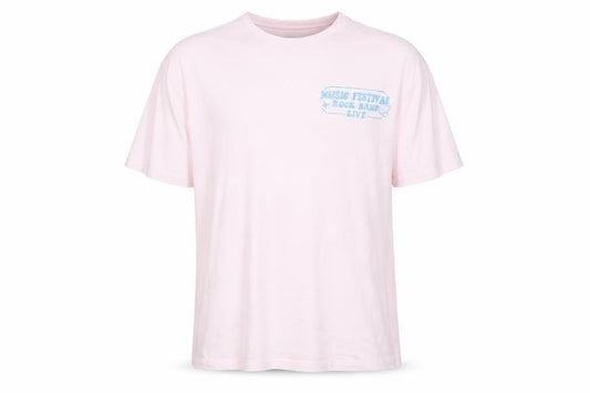 Mens UK Size XL JACK & JONES Pink  Cotton T-Shirt