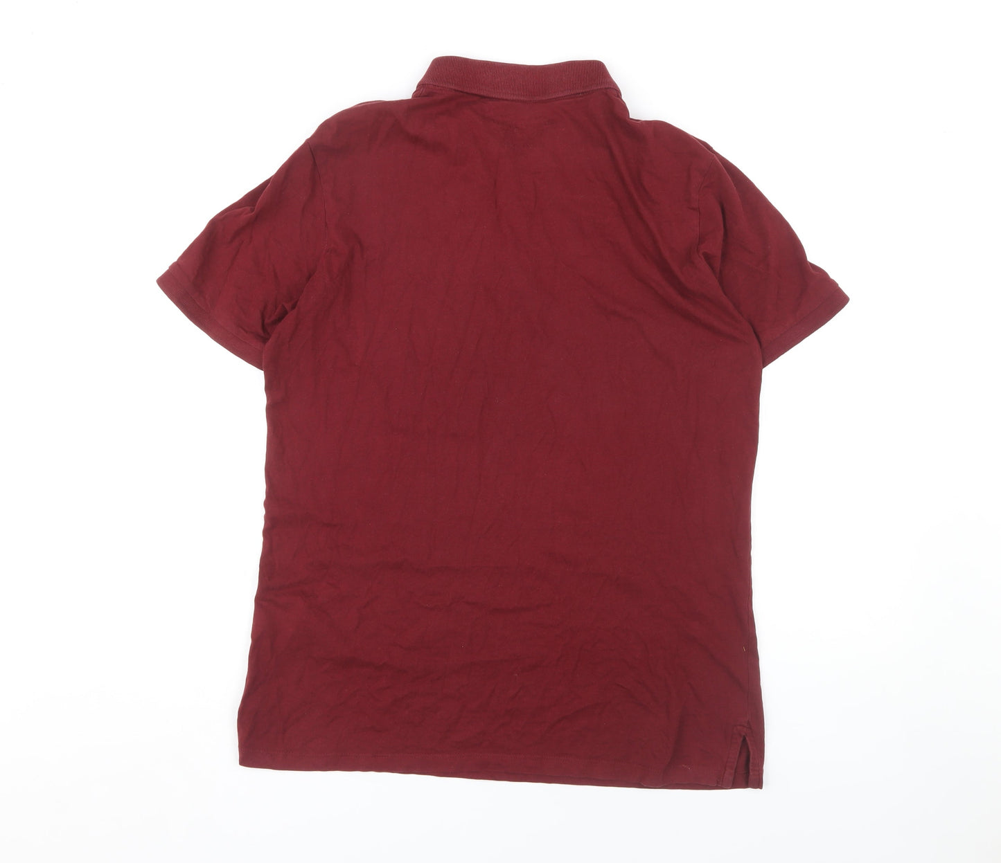 Jack & Jones Men's Red Polo Shirt M, Casual Style