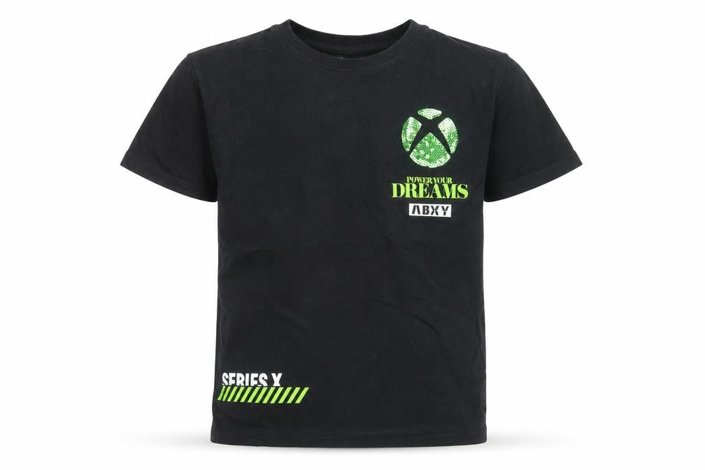 Marks and Spencer Boys Black Xbox T-Shirt, 8-9 Years, Graphic Print