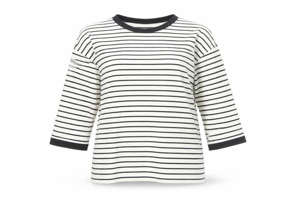 Womens UK Size 8 Karen Millen Multicoloured Viscose Blend T-Shirt