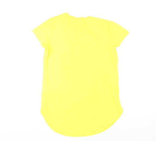 Yellow SpongeBob Short Sleeve Nightshirt, Size 12